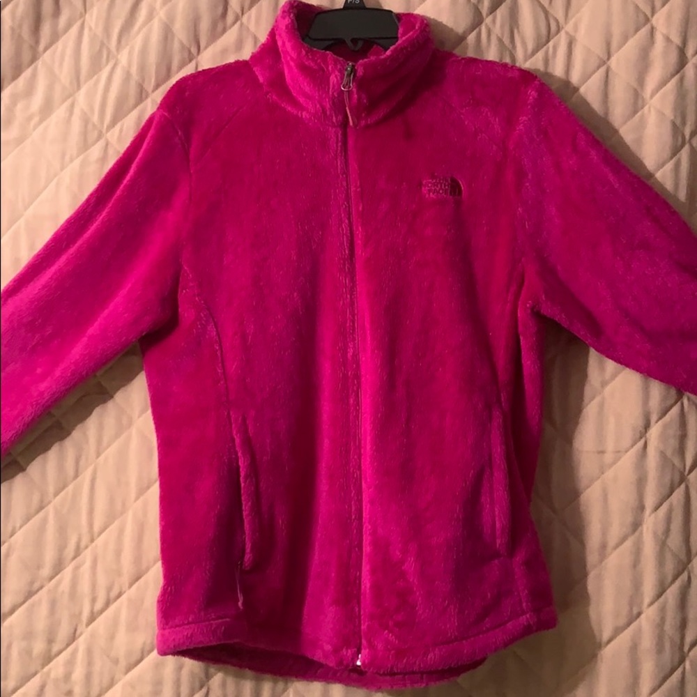 Fuchsia Northface zip up